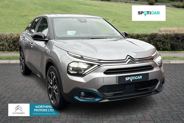 Citroen e-C4 50kWh Shine Plus Auto 5dr (7.4kW Charger) Hatchback Electric cumulus grey