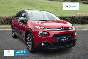 CITROEN C3 2018 (68) at Worthing Motors Ltd Worthing