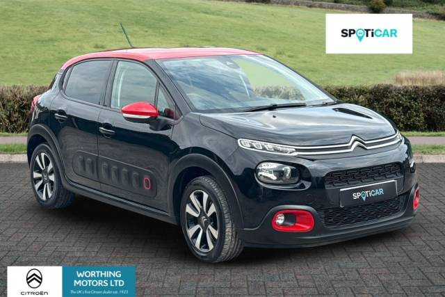 Citroen C3 1.2 PureTech Flair Euro 6 (s/s) 5dr Hatchback Petrol Black