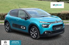 CITROEN C3 2022 (72) at Worthing Motors Ltd Worthing