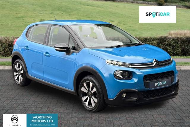 Citroen C3 1.2 PureTech Feel Euro 6 (s/s) 5dr Hatchback Petrol Cobalt