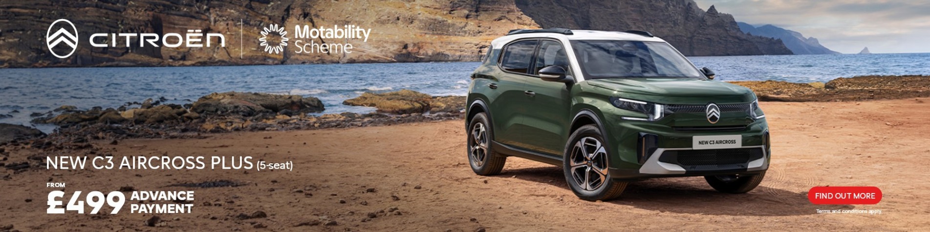 C3 Aircross motab q2