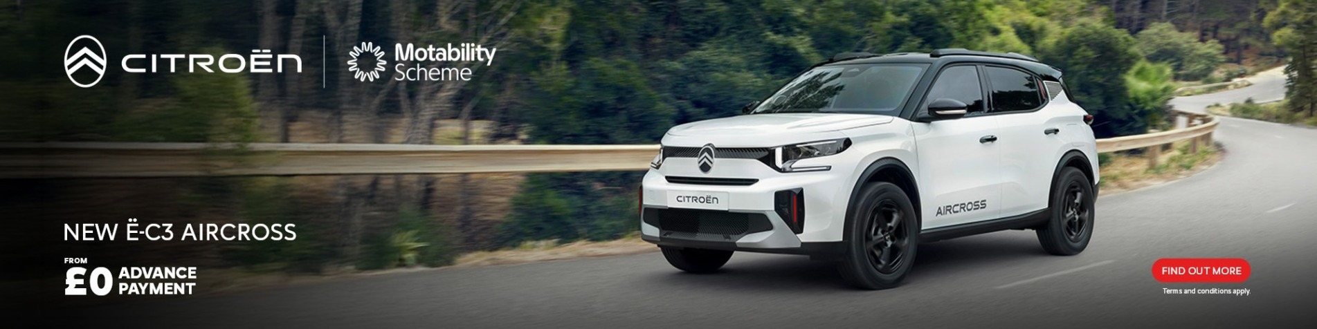E0-C3 Aircross motab